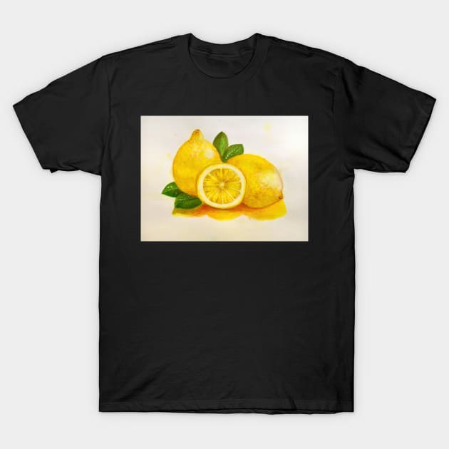 Lemons T-Shirt by Almanzart